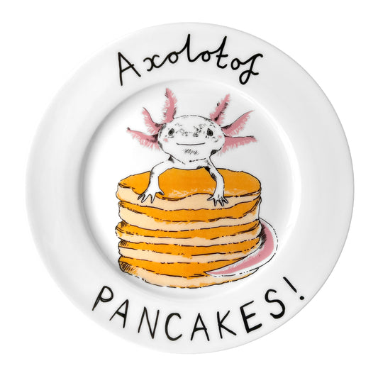 'Axolotof Pancakes' Side Plate
