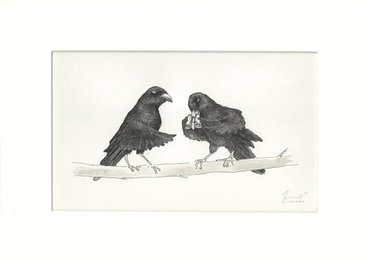 Spy Crows - Original Artwork