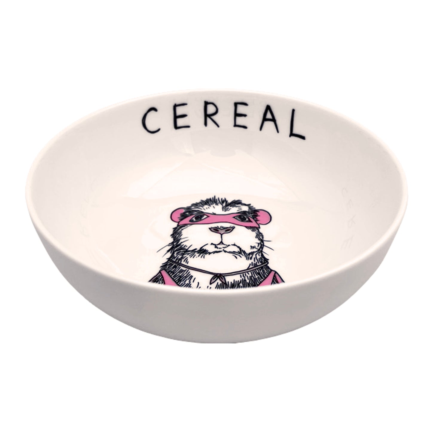 'Cereal Defender' Guinea Pig Bowl