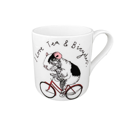 'I Love Tea and Bicycles' Mug