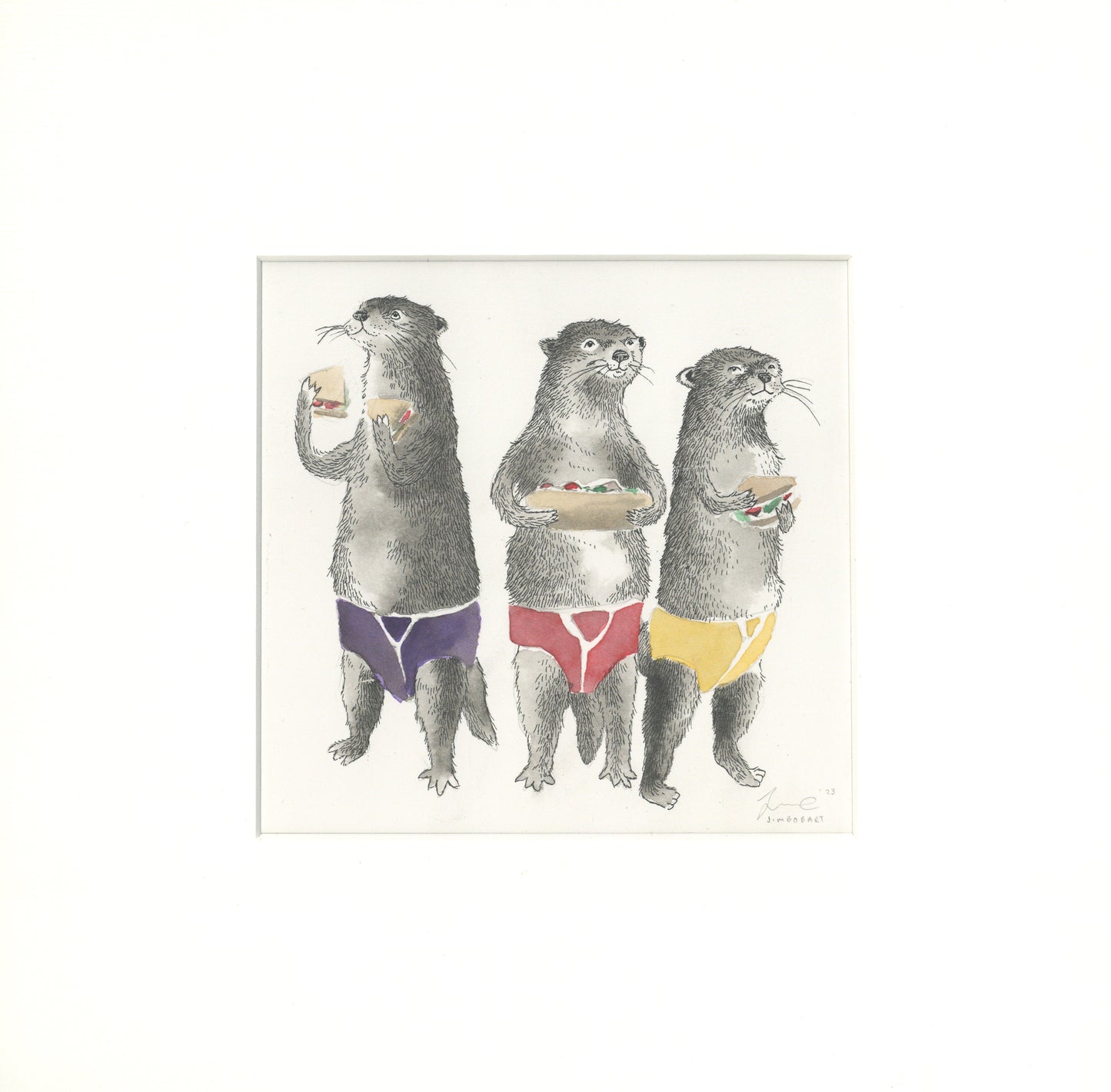 Sandwich Club - Original Artwork