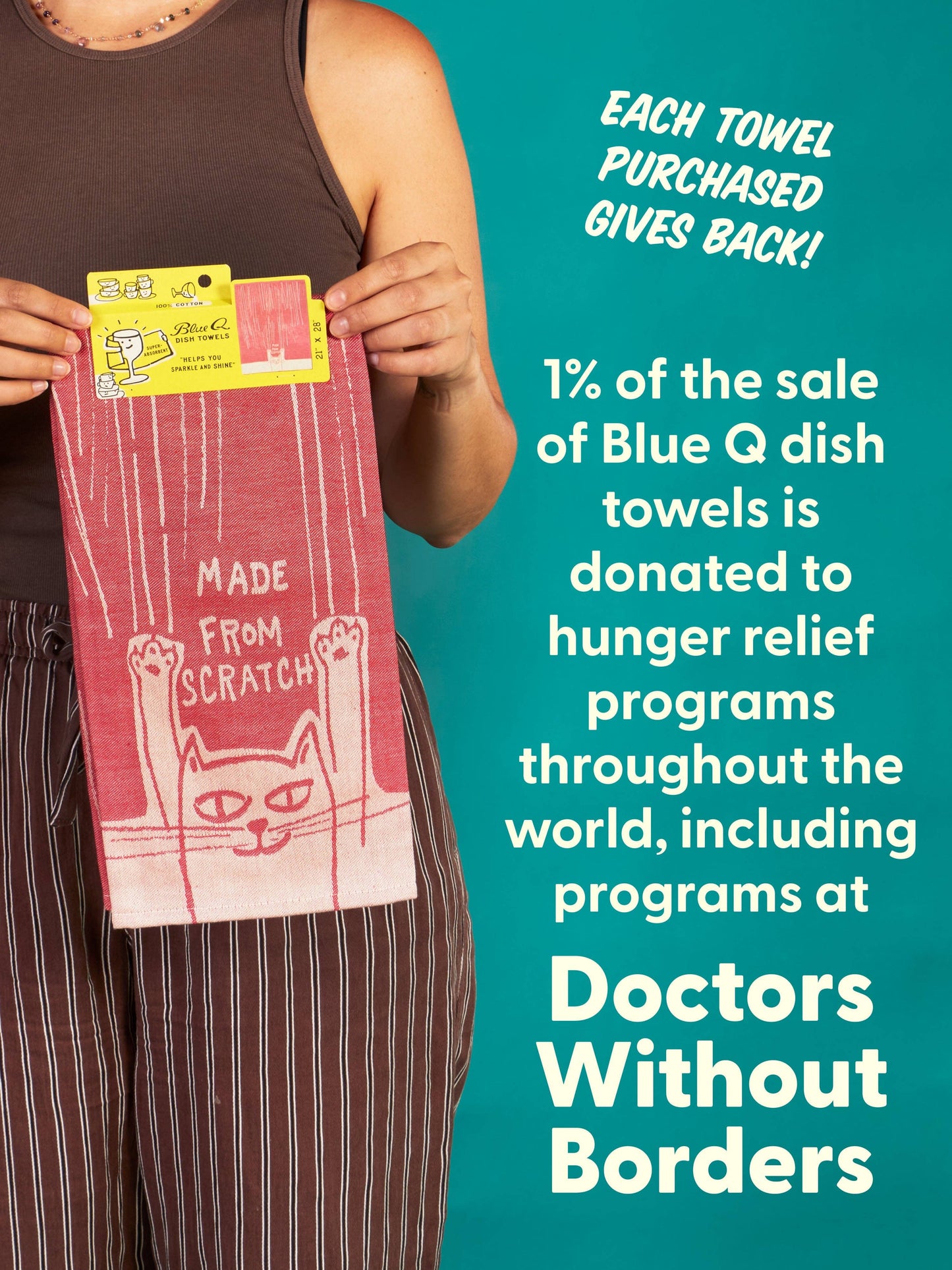 Tea Towel - Made from Scratch Cotton
