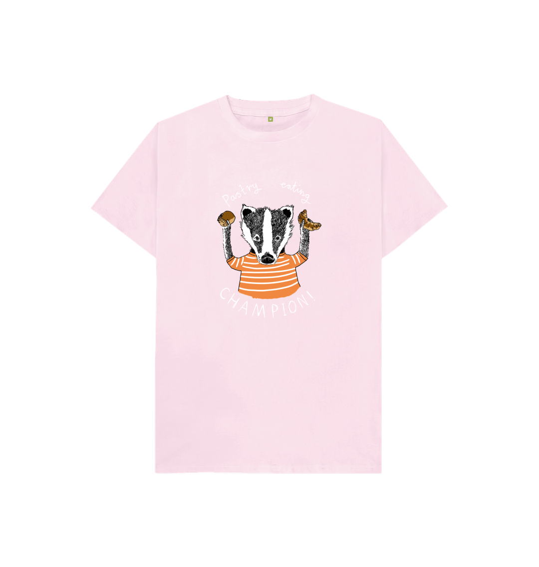 Pink 'Pastry Eating Champion!' Kids T-shirt
