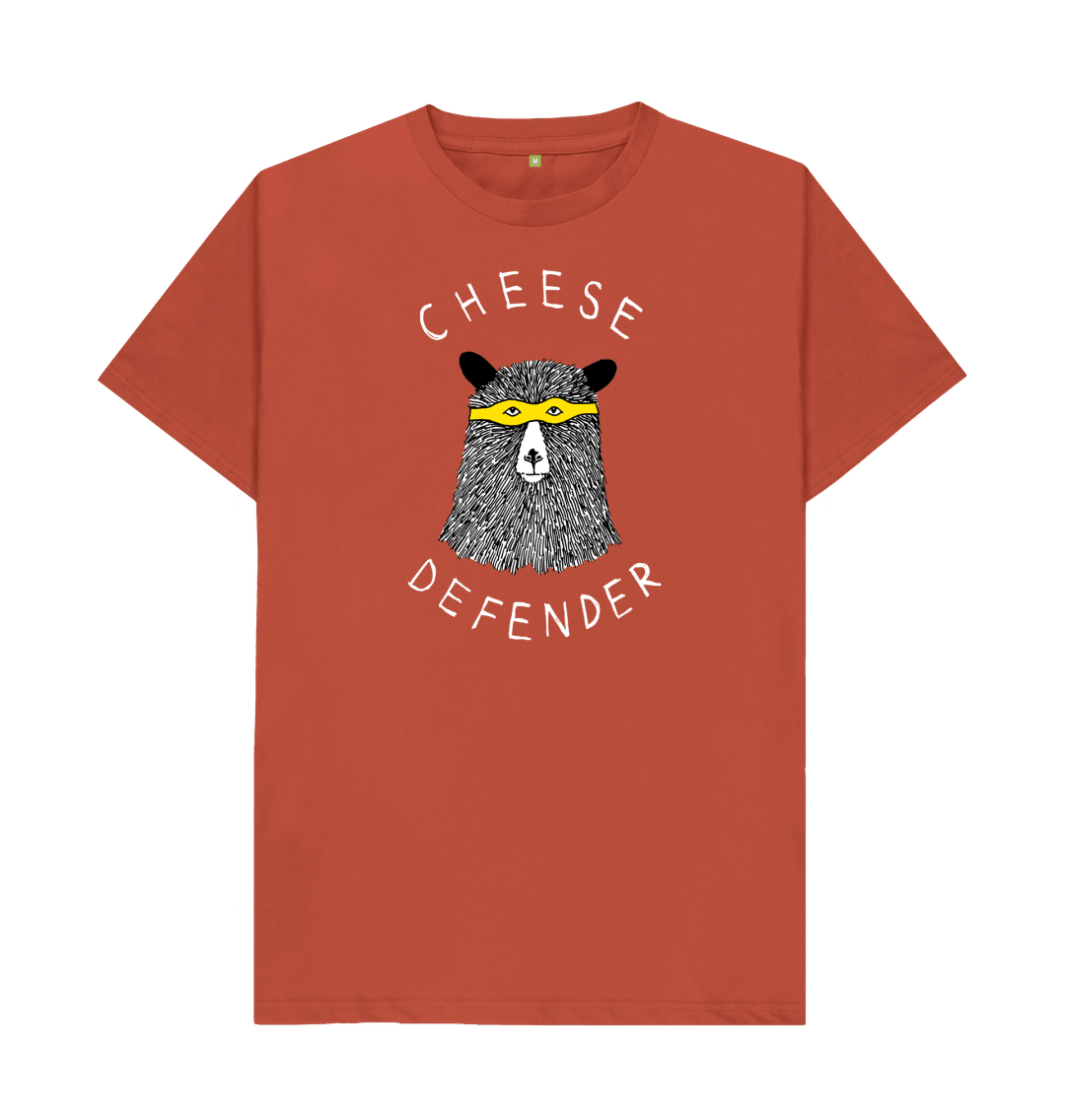 Rust 'Cheese Defender' Men's T-shirt