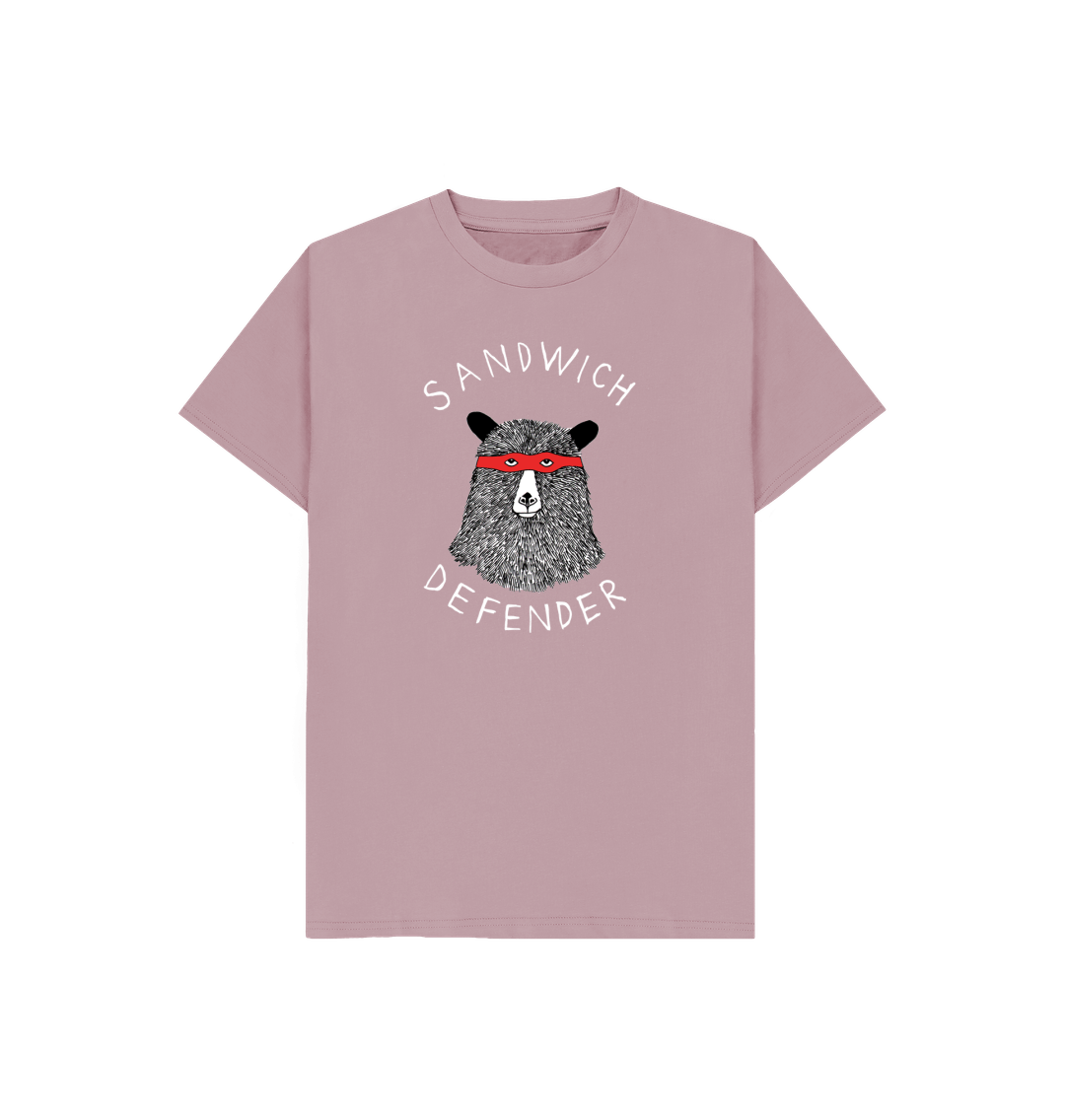 Mauve 'Sandwich Defender' Kids T-shirt