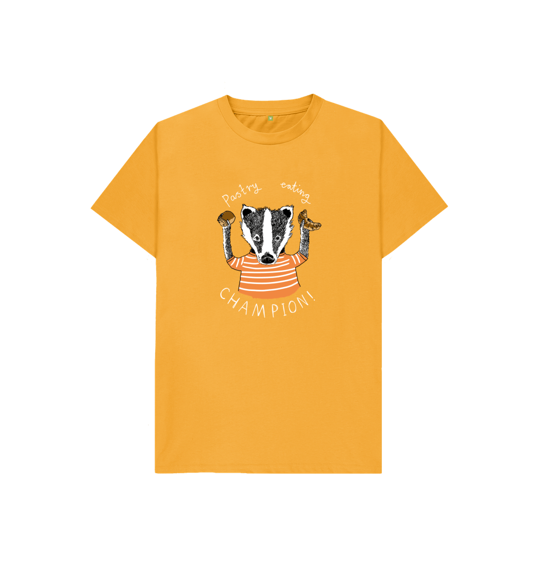 Mustard 'Pastry Eating Champion!' Kids T-shirt