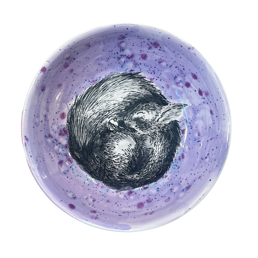 Handmade Squirrel Bowl