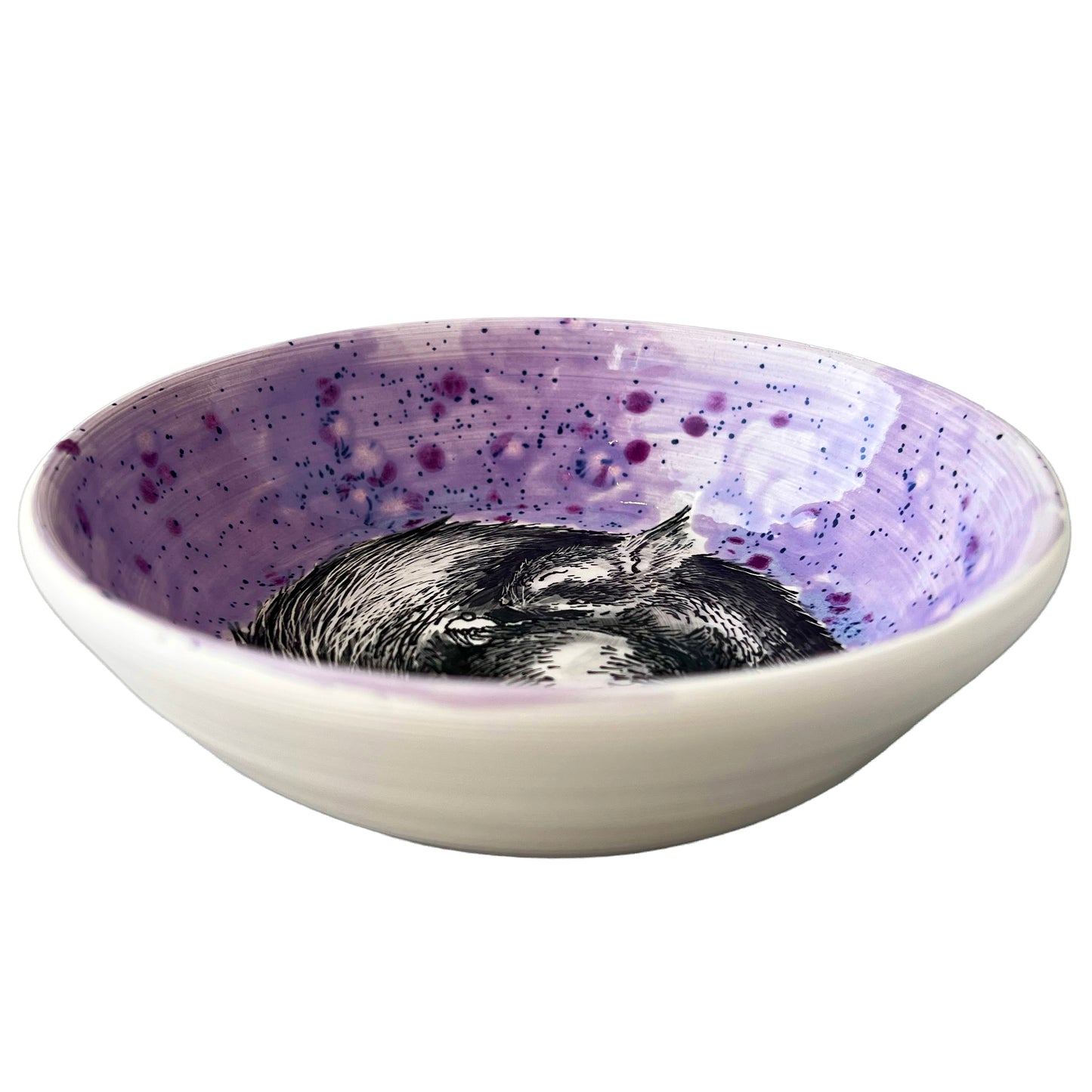 Handmade Squirrel Bowl