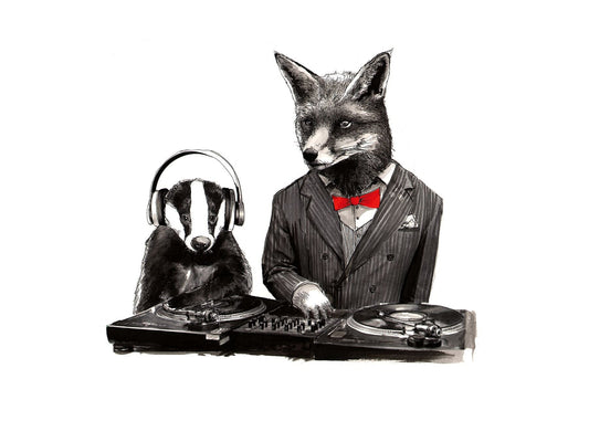Limited Edition DJ Fox & MC Badger