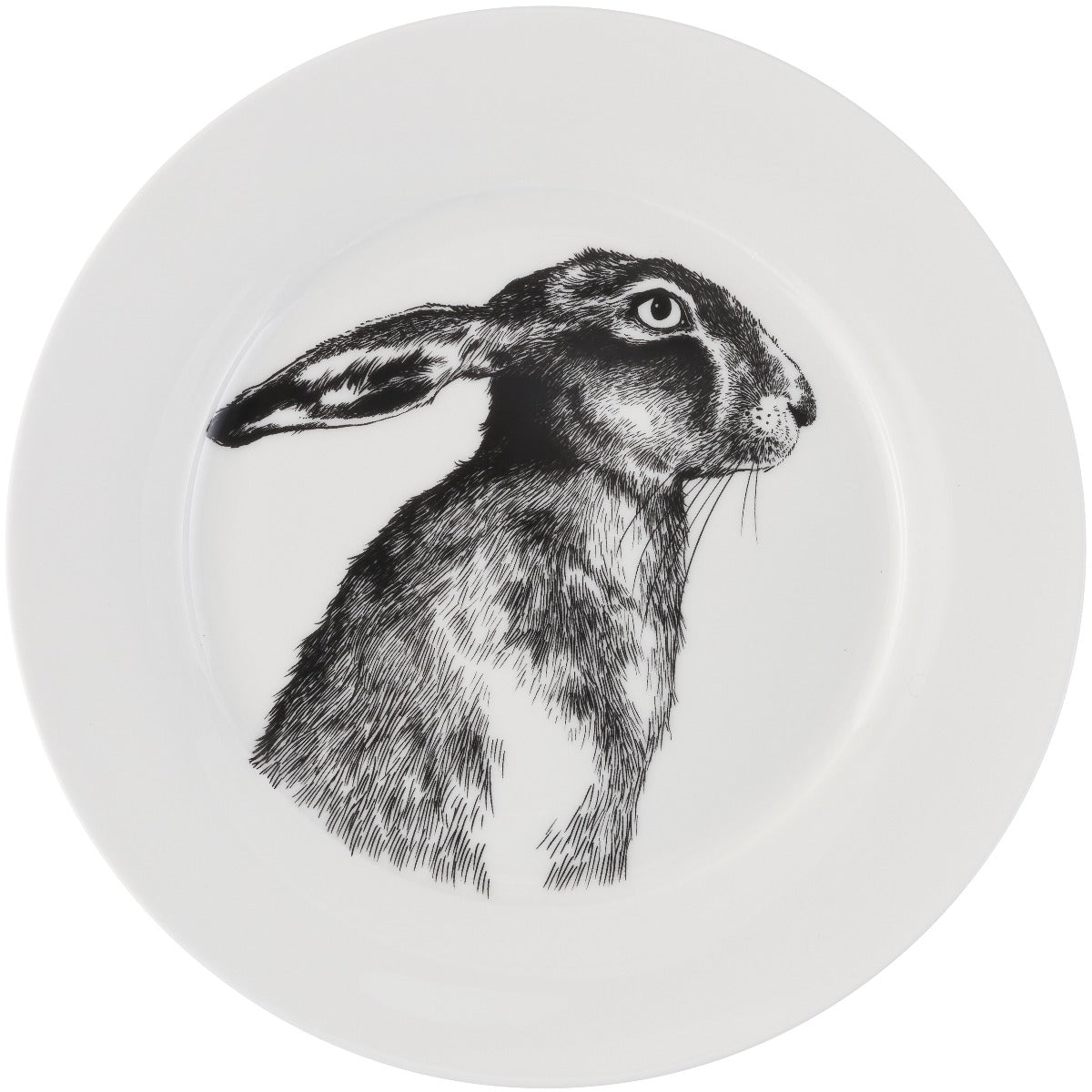 British Wildlife Collection - Hare dinner plate