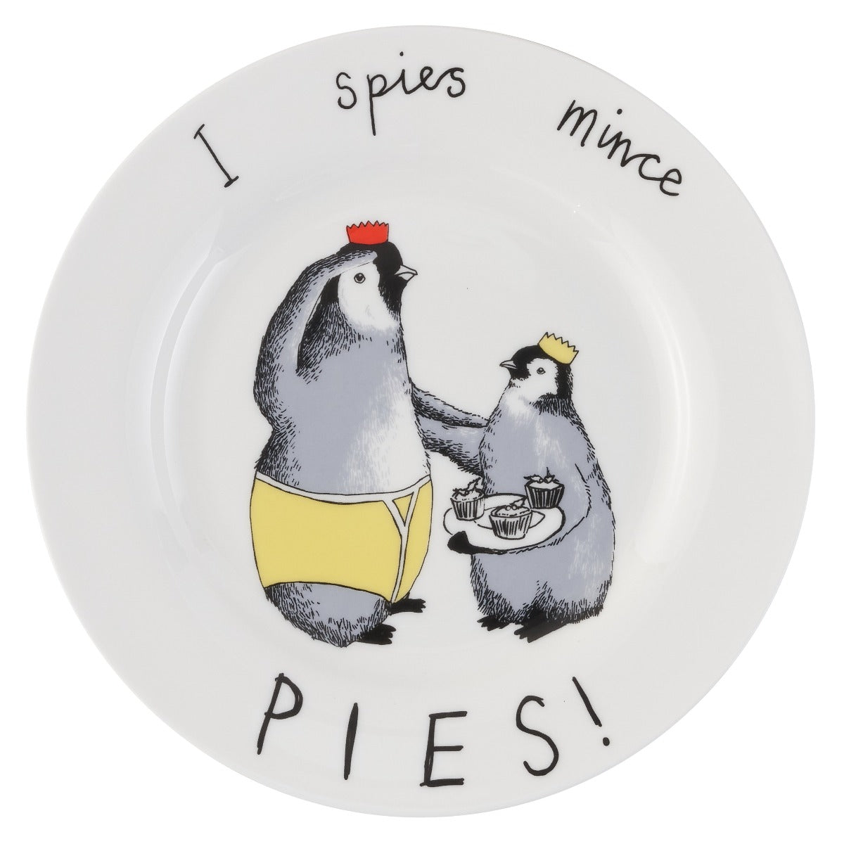 'I Spies Mince Pies' Side Plate