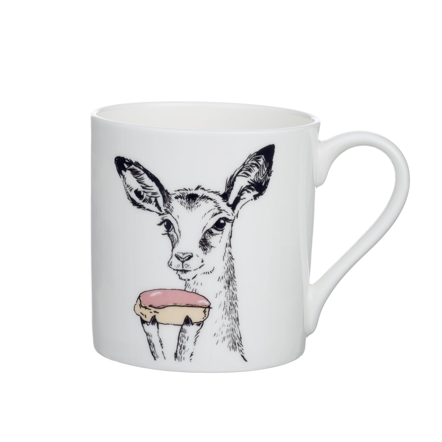 I - Alphabet of Snacking Animals Mug