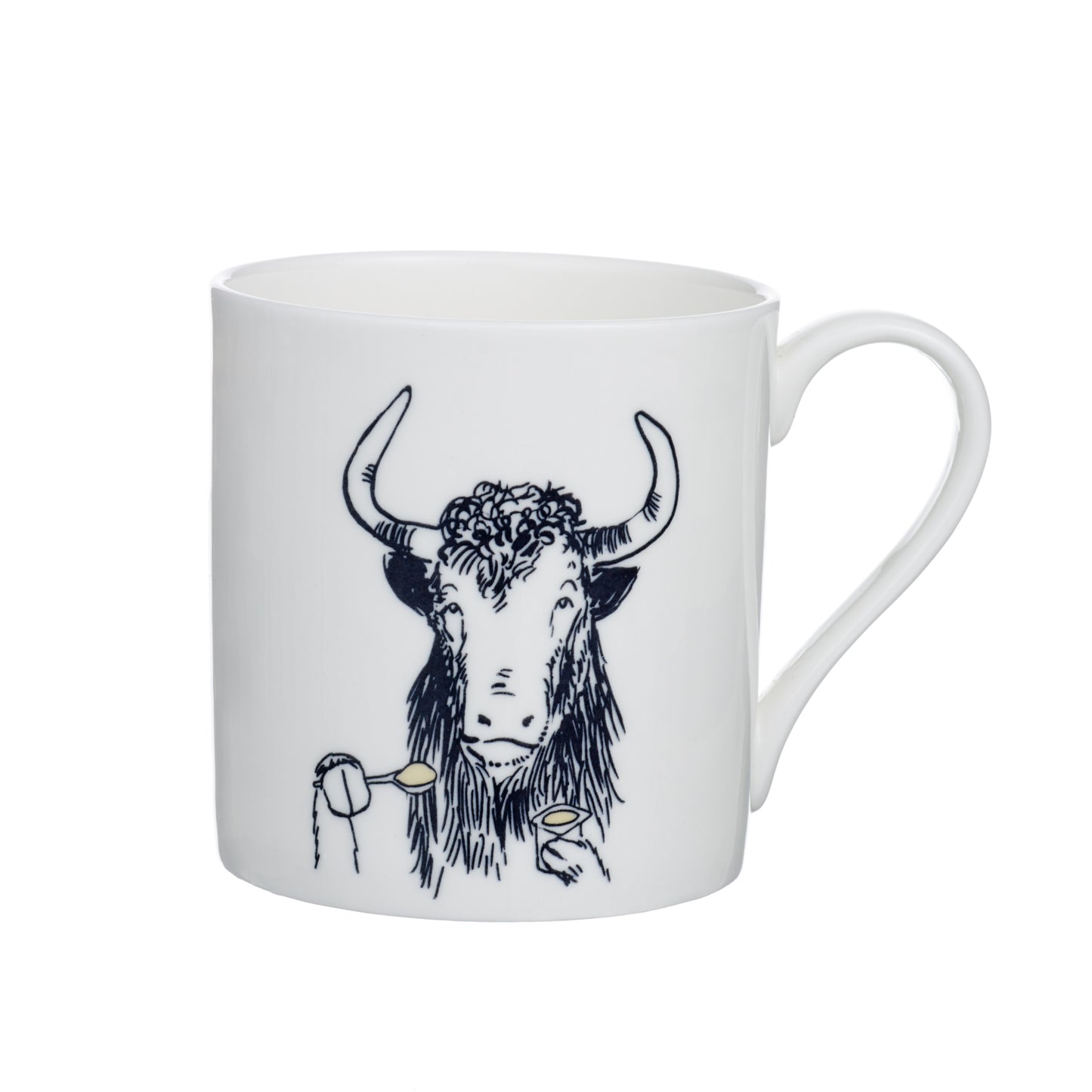 Y - Alphabet of Snacking Animals Mug