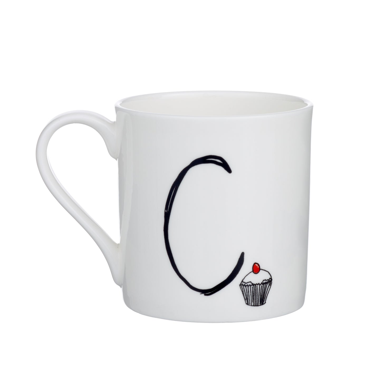 C - Alphabet of Snacking Animals Mug