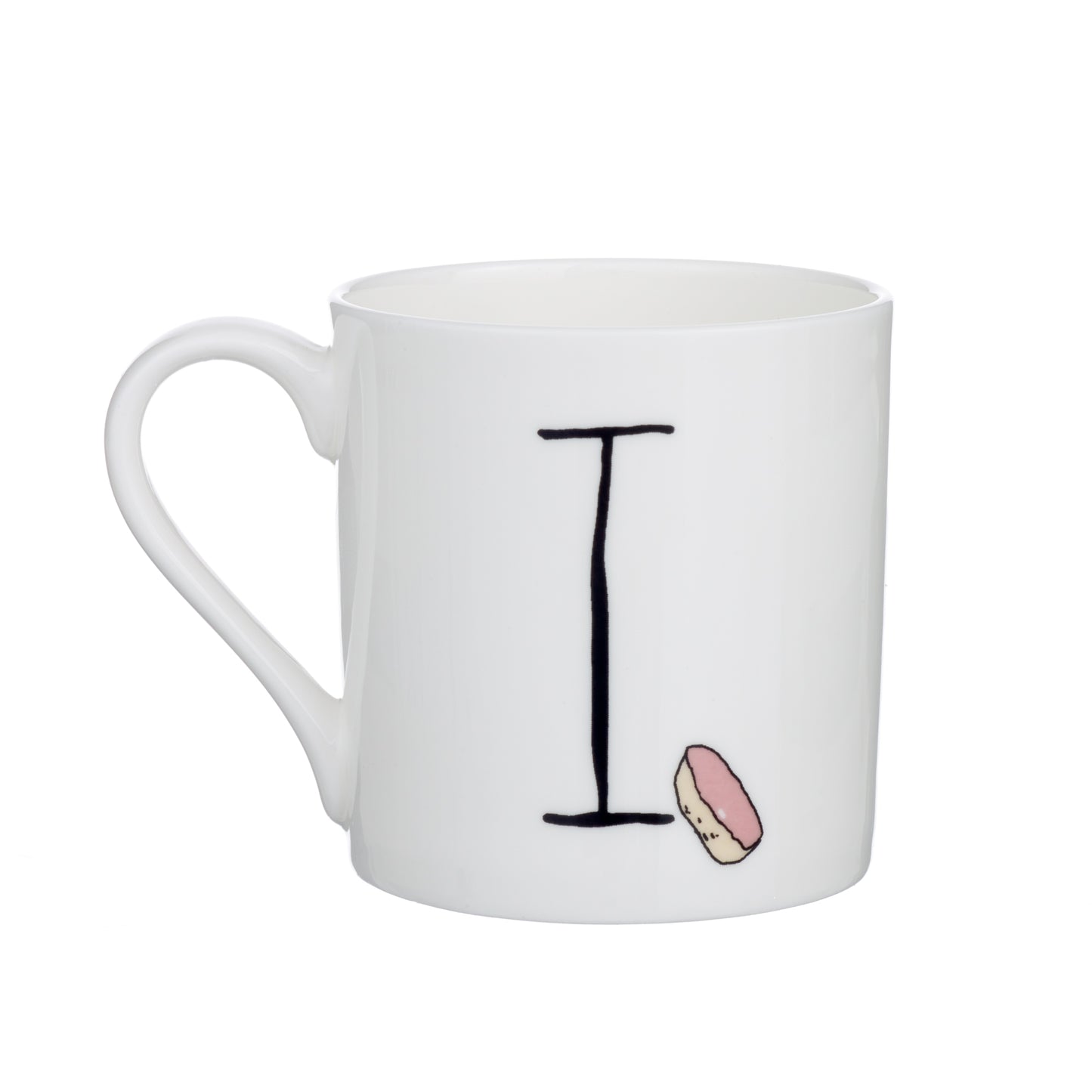 I - Alphabet of Snacking Animals Mug