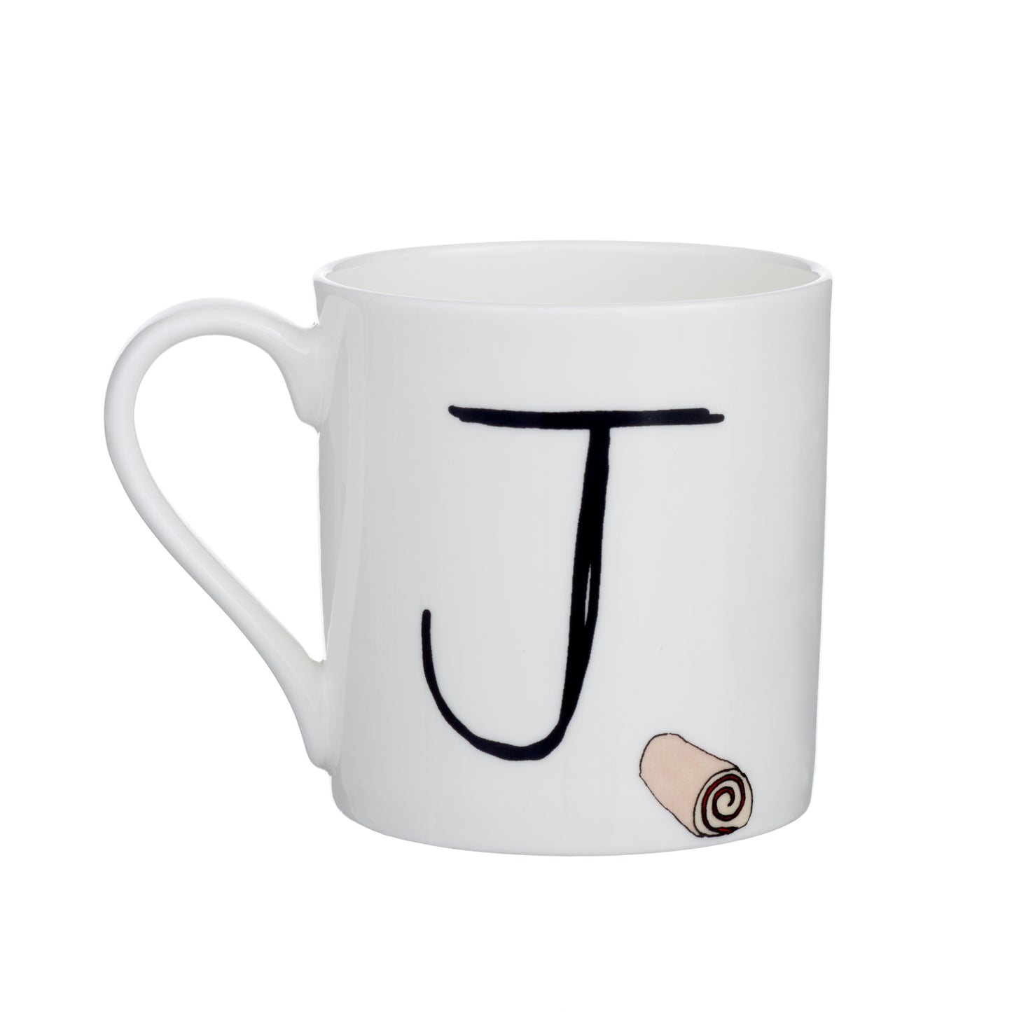 J - Alphabet of Snacking Animals Mug