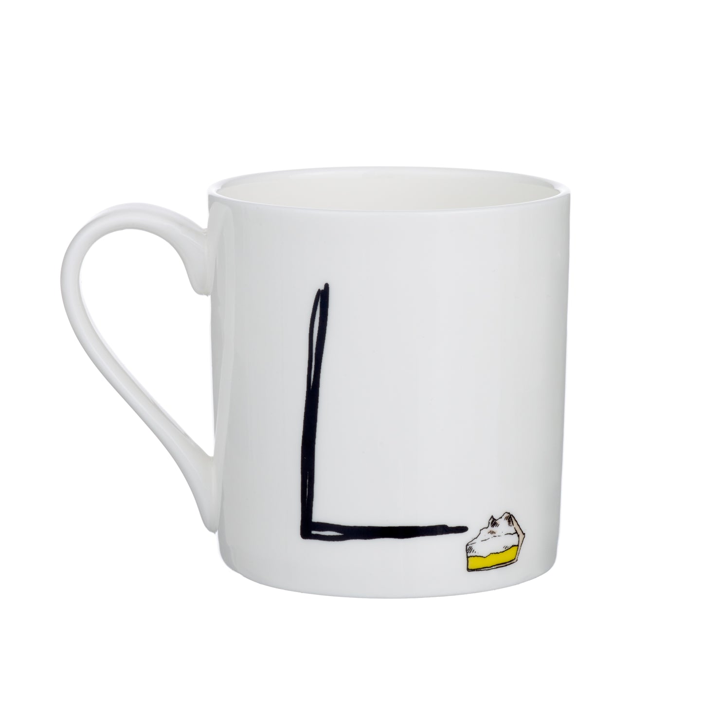 L - Alphabet of Snacking Animals Mug