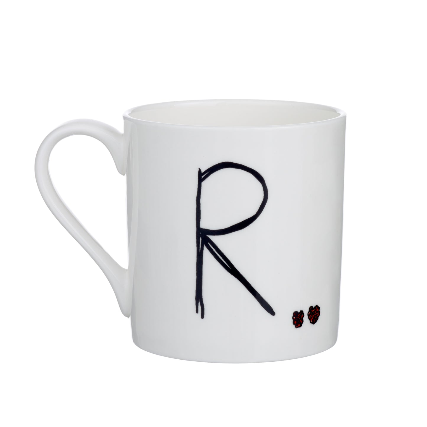 R - Alphabet of Snacking Animals Mug