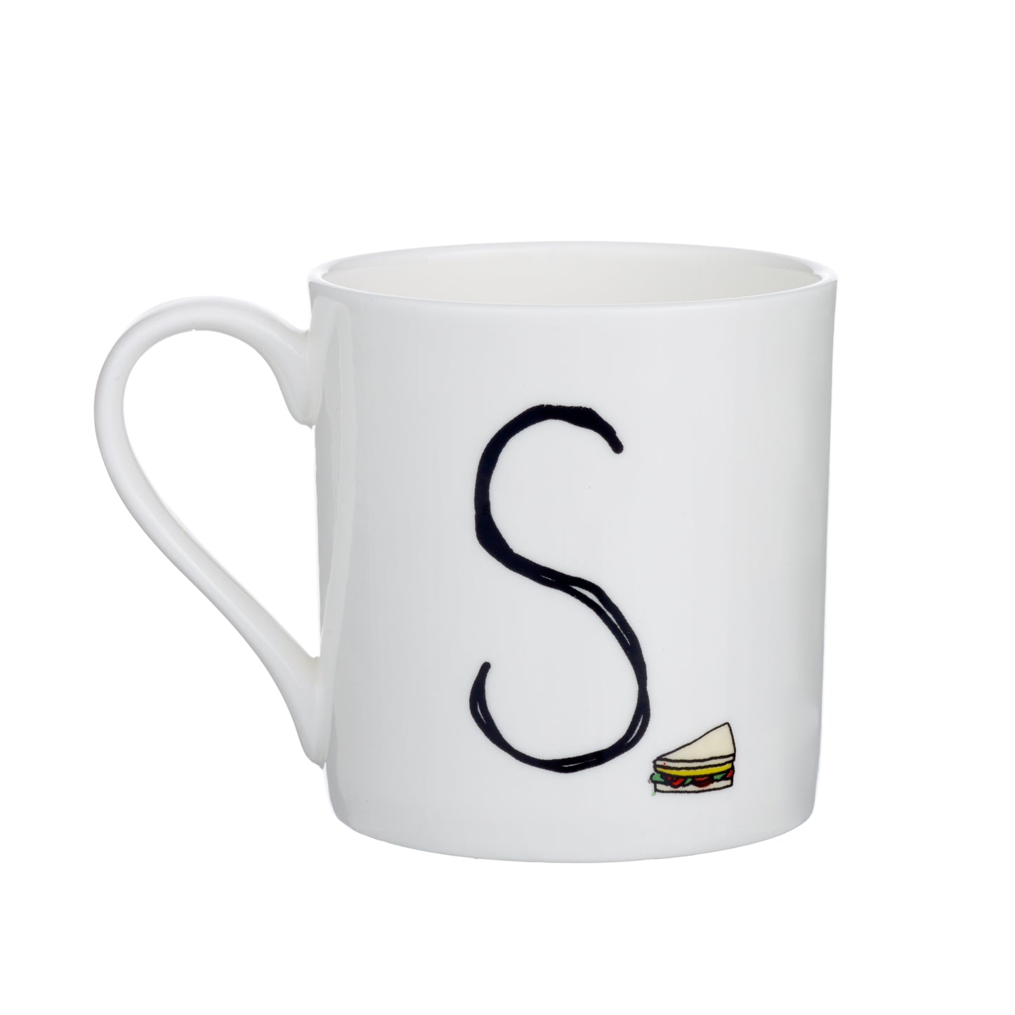 S - Alphabet of Snacking Animals Mug