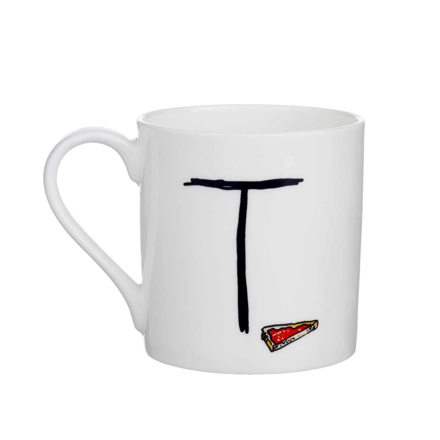 T - Alphabet of Snacking Animals Mug