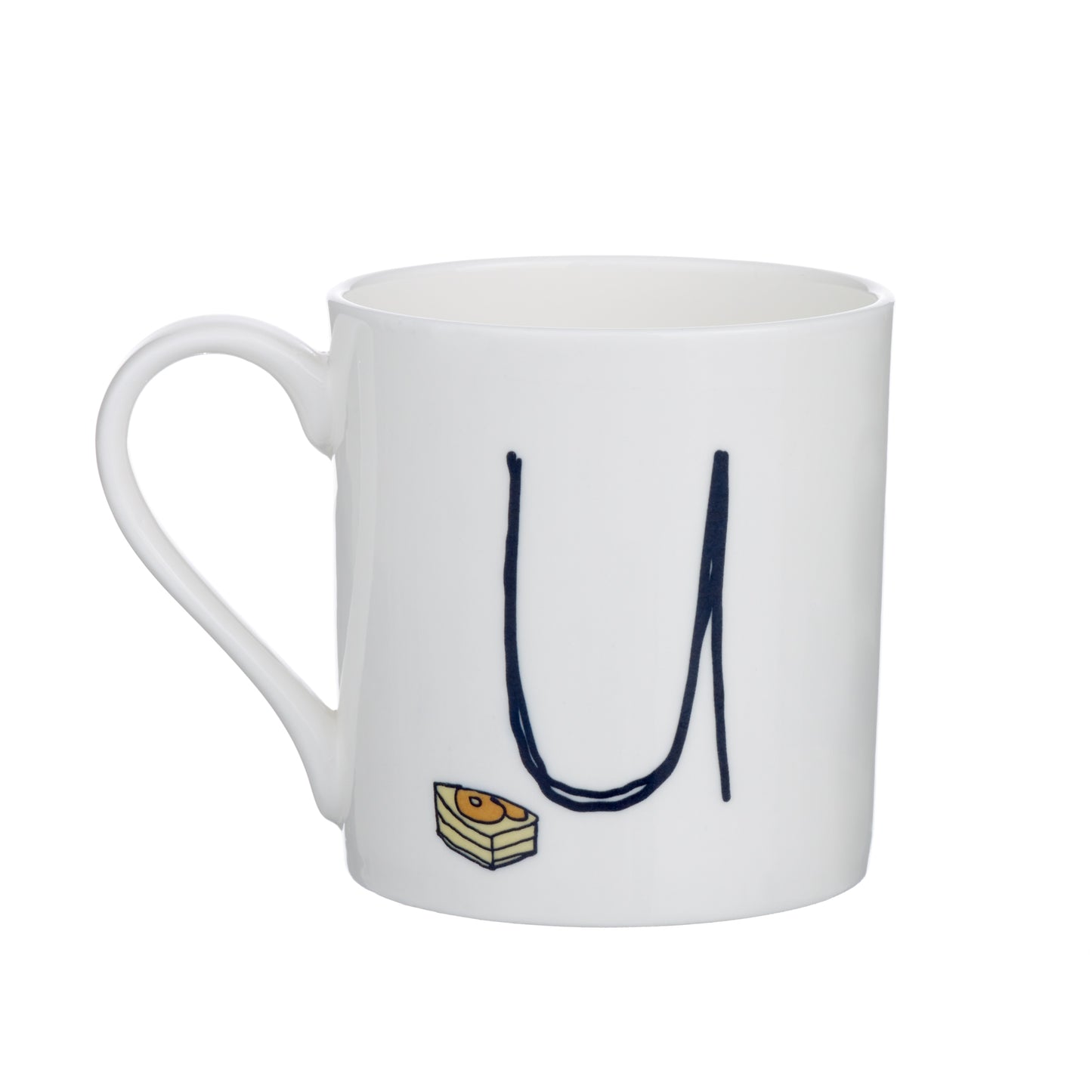 U - Alphabet of Snacking Animals Mug