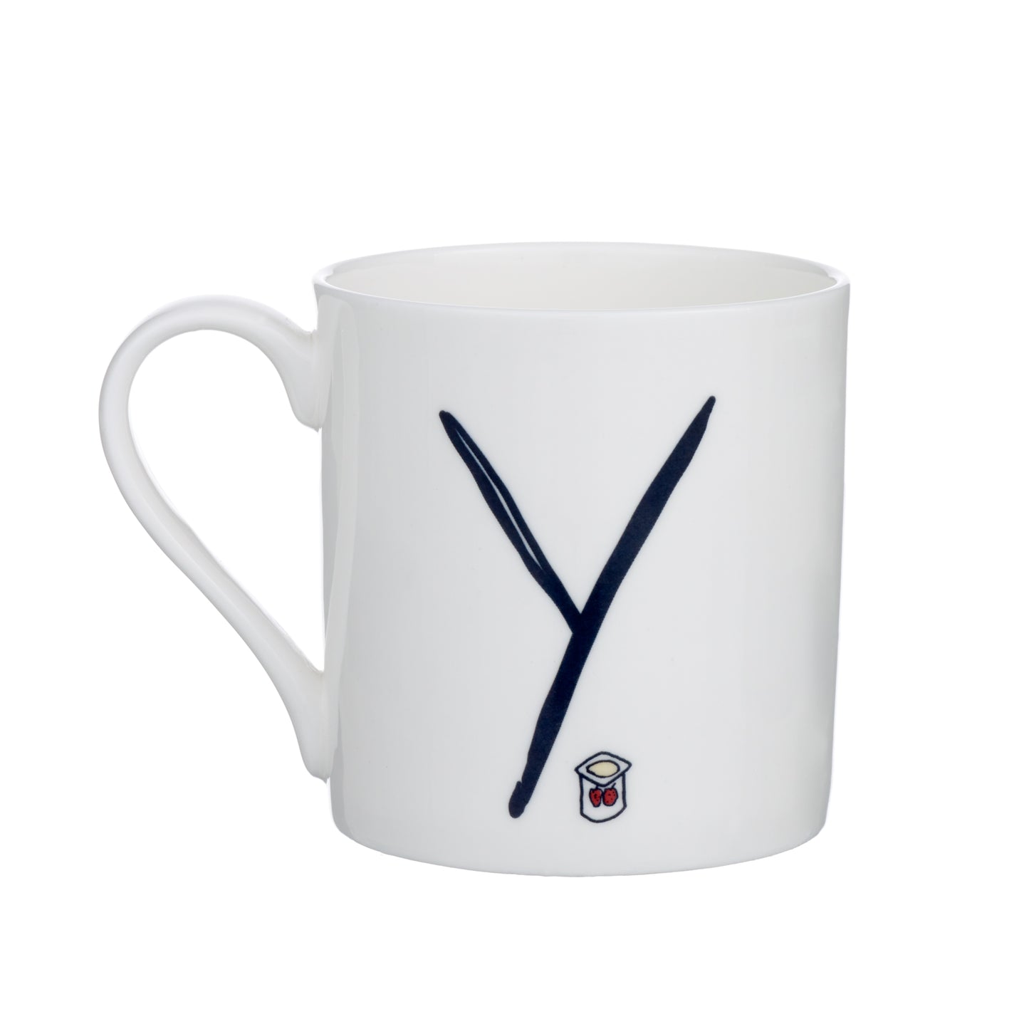 Y - Alphabet of Snacking Animals Mug