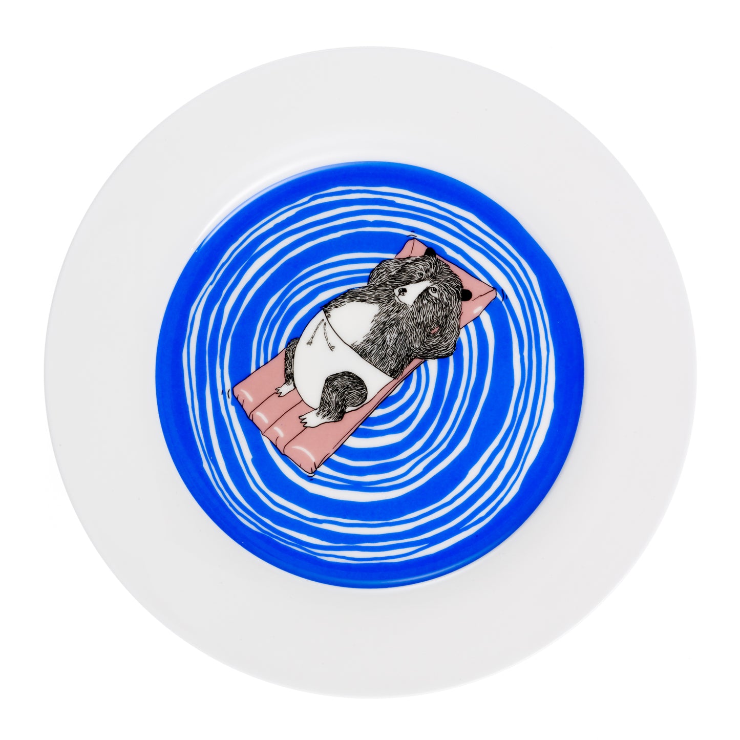 Bear Swims Dinner Plate