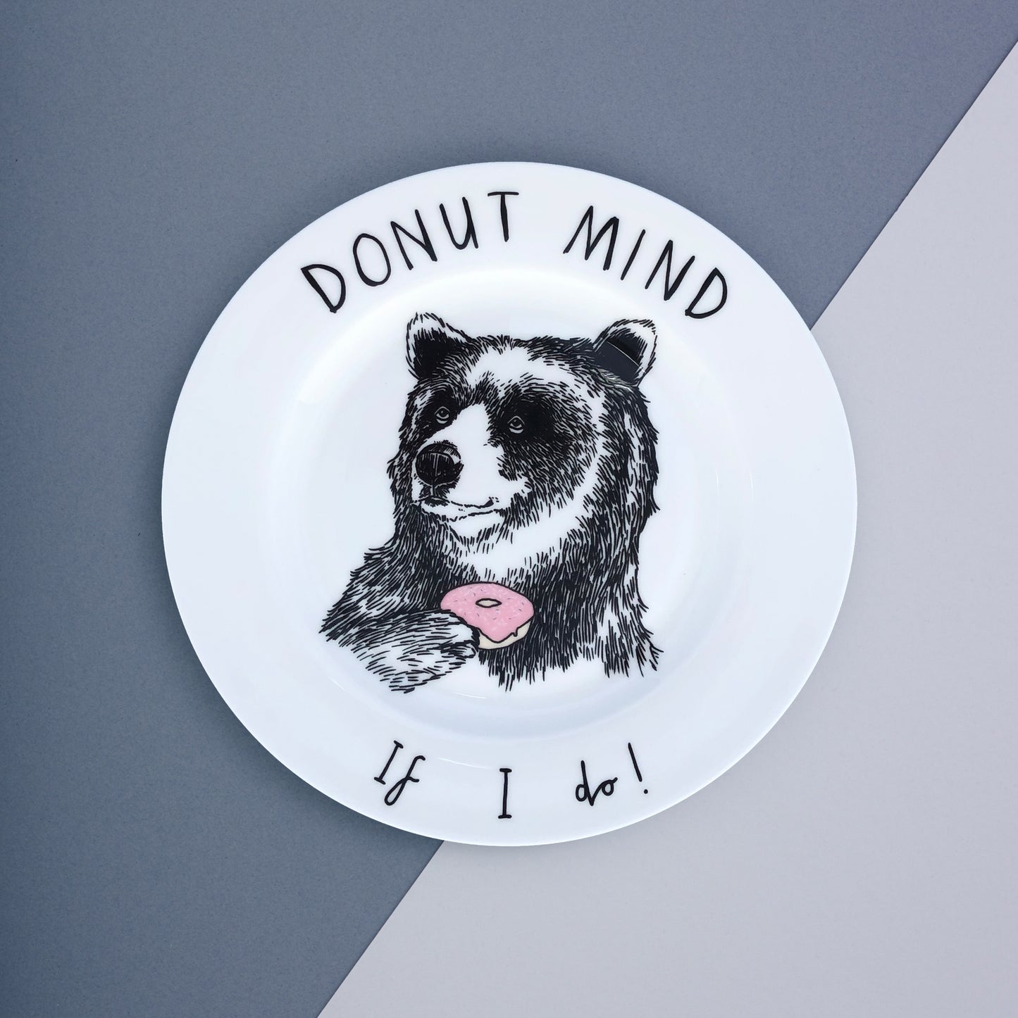 'Donut Mind if I Do' Side Plate