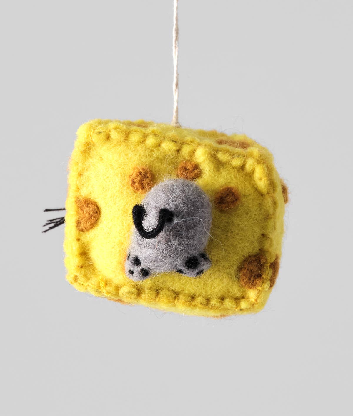 Mouse Hanging Felt Christmas Decoration