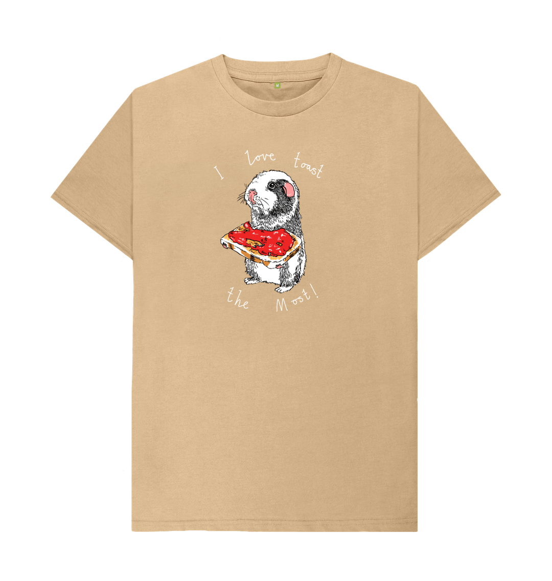 Sand 'I Love Toast The Most!' Men's T-shirt