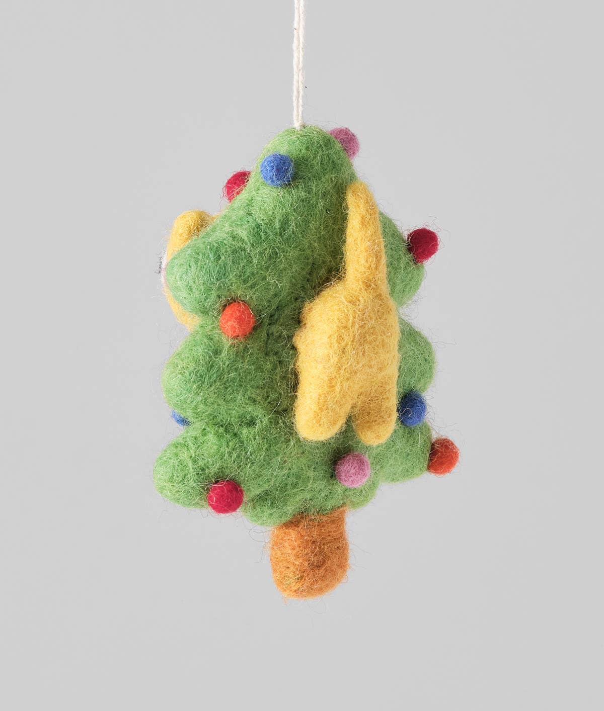 Bobby Cat Hanging Felt Christmas Decoration