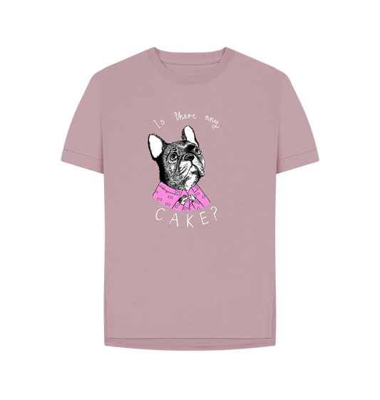 Mauve 'Is There Any Cake?' Women's T-shirt