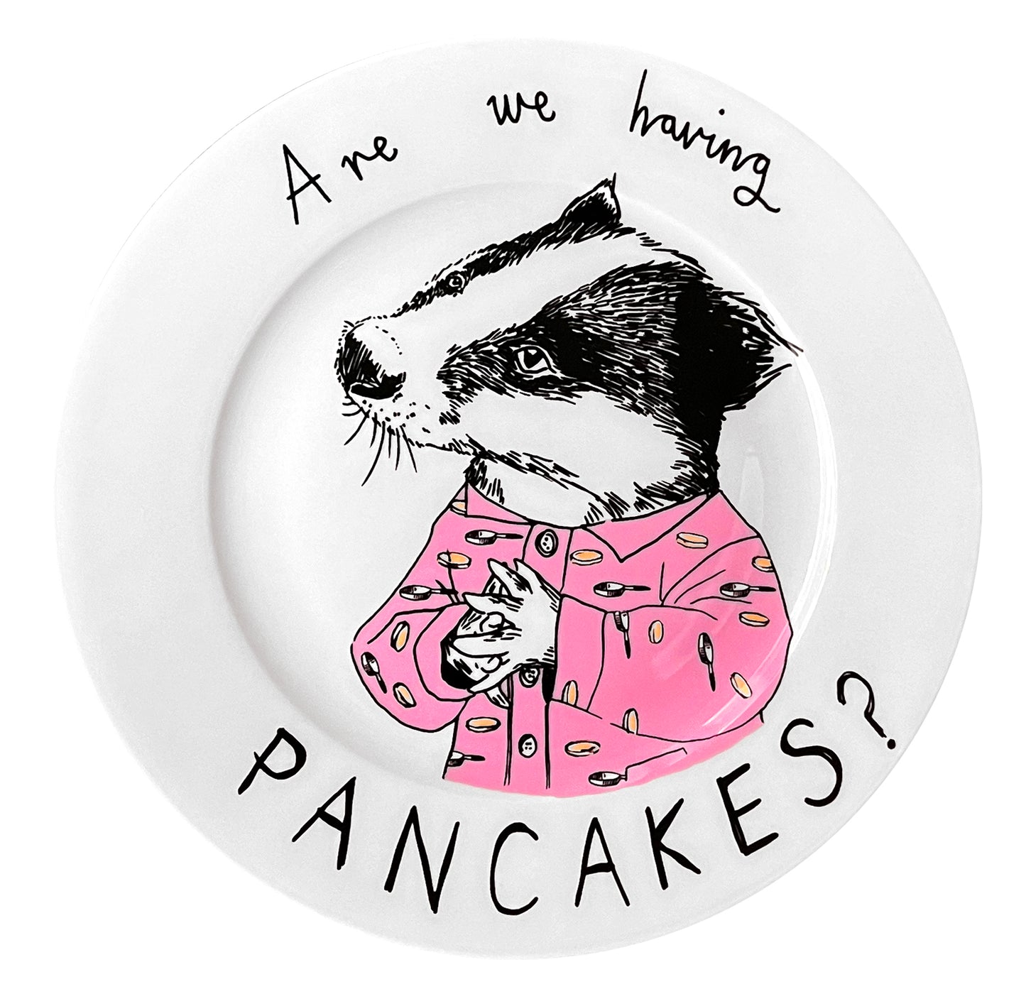 'Are We Having Pancakes?' Limited Edition Side Plate