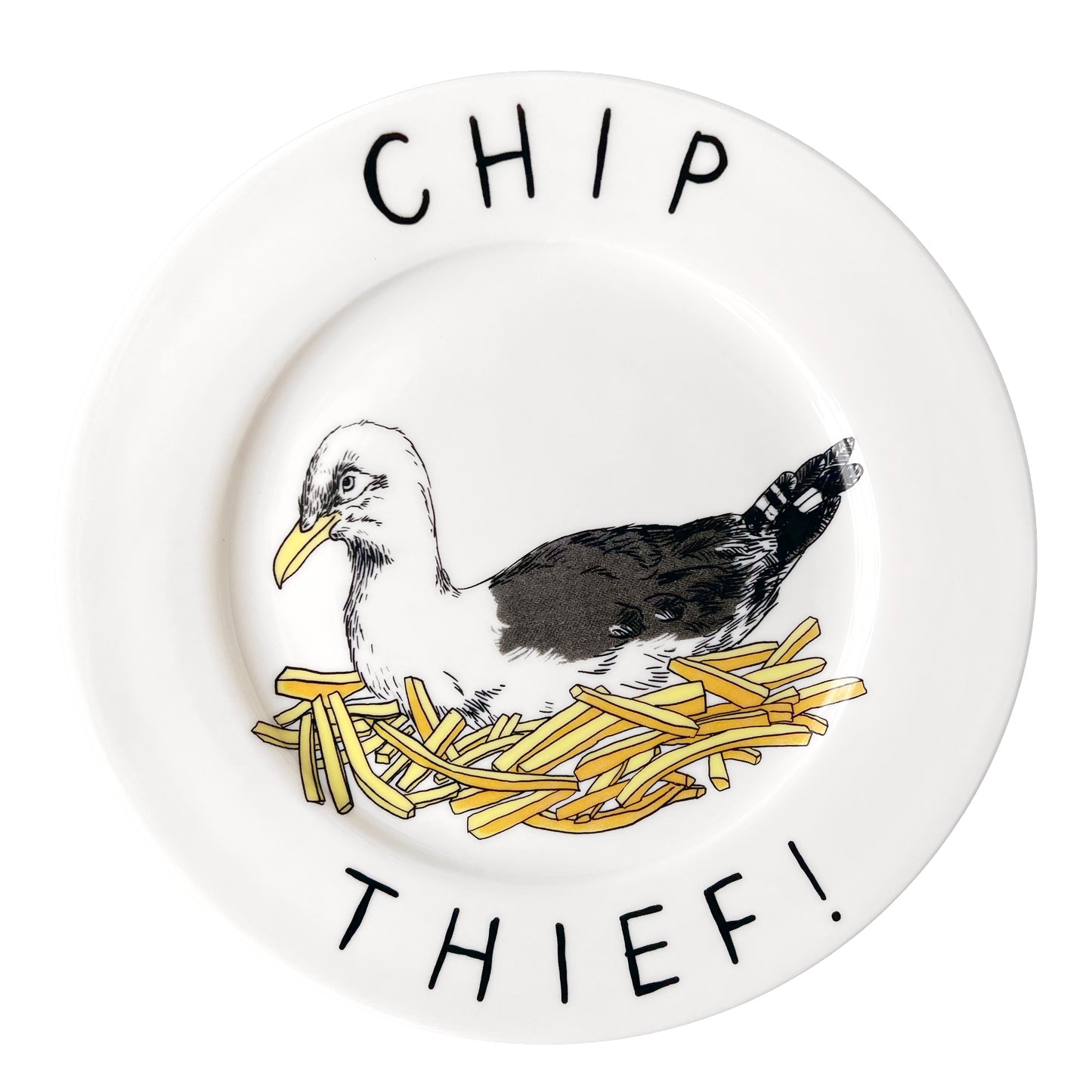 'Chip Thief!' Side Plate