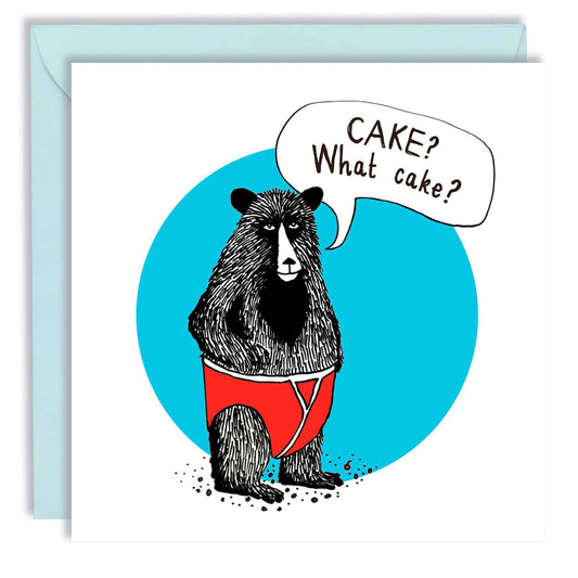 Card - What cake? Card