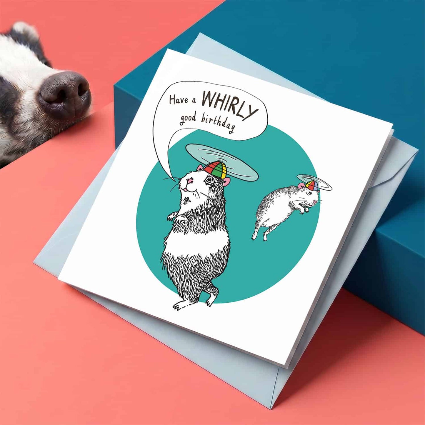 Whirly Good Card