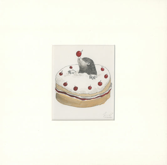 Undercover Cake Mole - Original Artwork