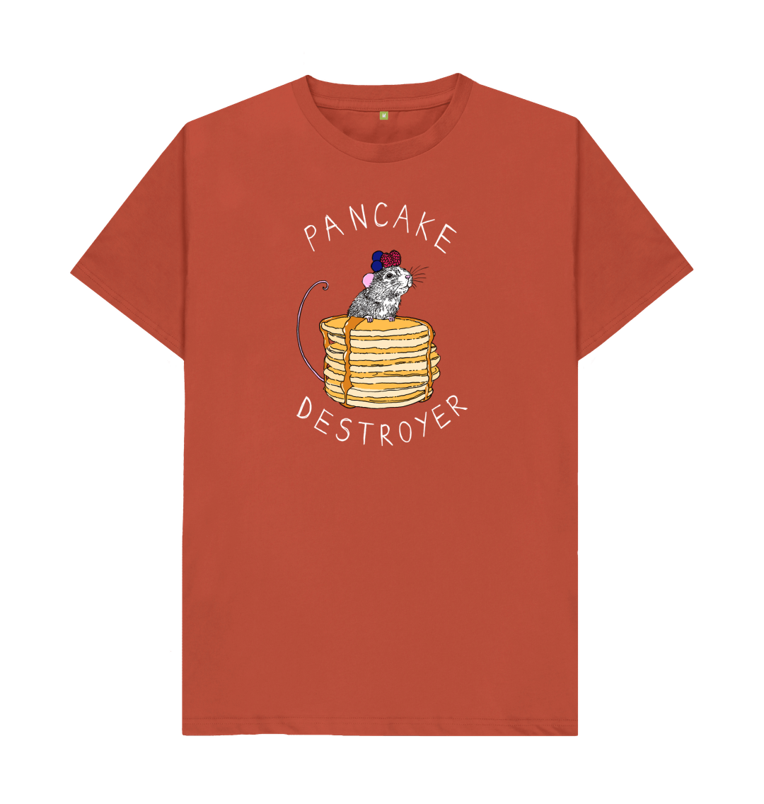 Rust Printed T-shirt Front