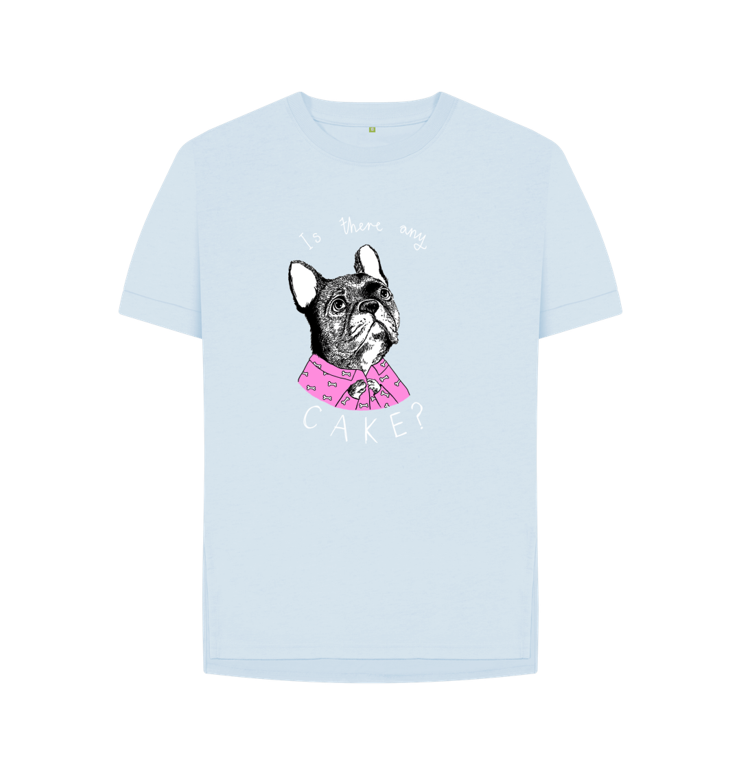 Sky Blue 'Is There Any Cake?' Women's T-shirt