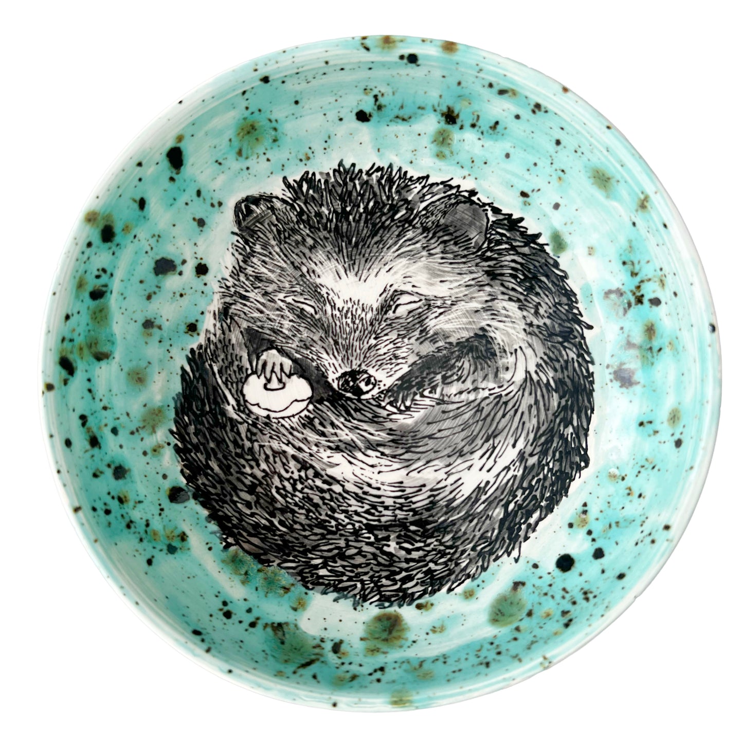 Handmade Hedgehog Bowl