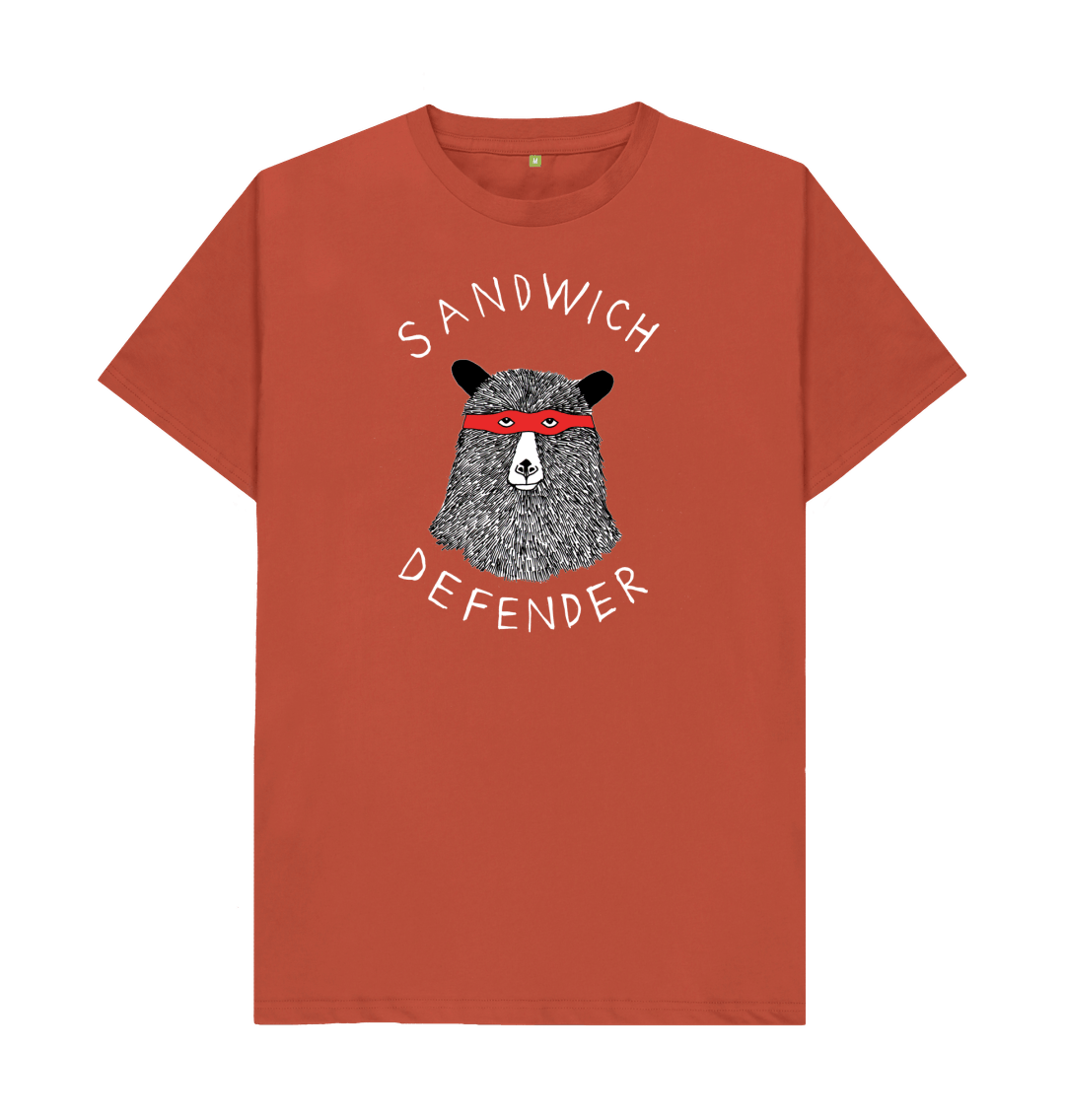 Rust Printed T-shirt Front