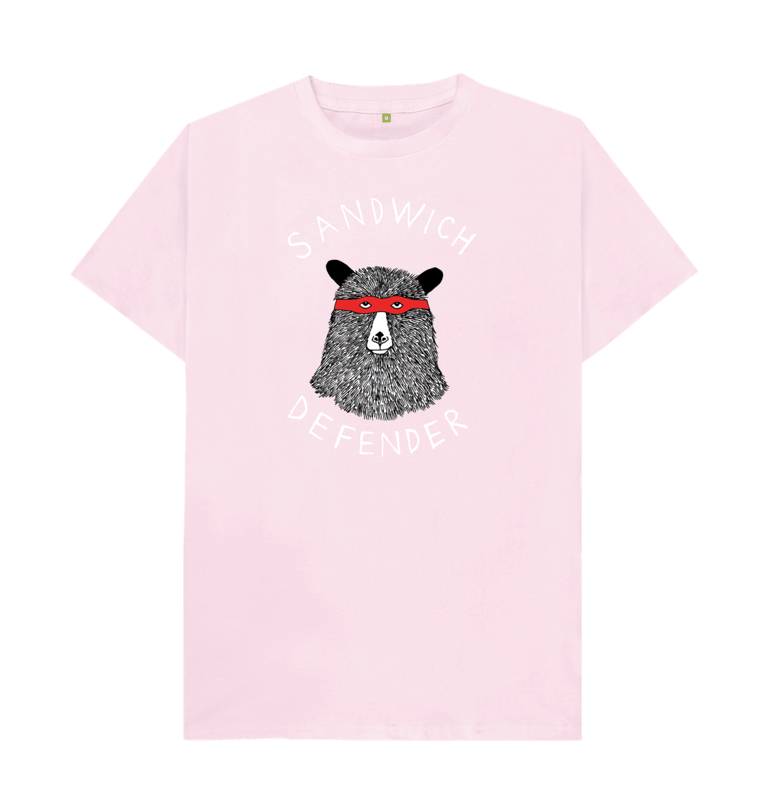 Pink 'Sandwich Defender' Men's T-shirt