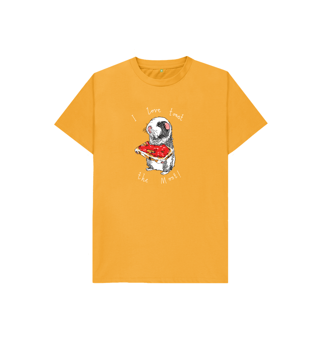 Mustard 'I Love Toast the Most!' Kids T-shirt