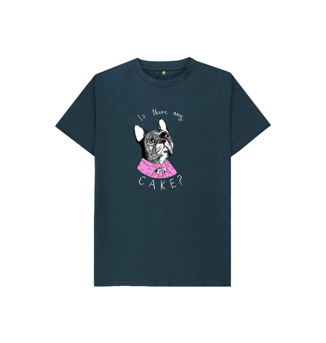 Denim Blue 'Is There Any Cake?' Kids T-shirt