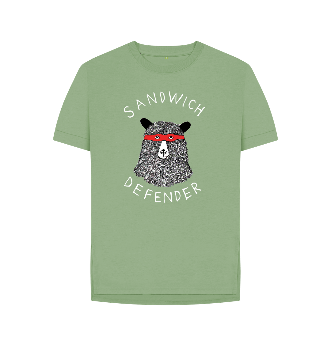 Sage 'Sandwich Defender!' Women's T-shirt