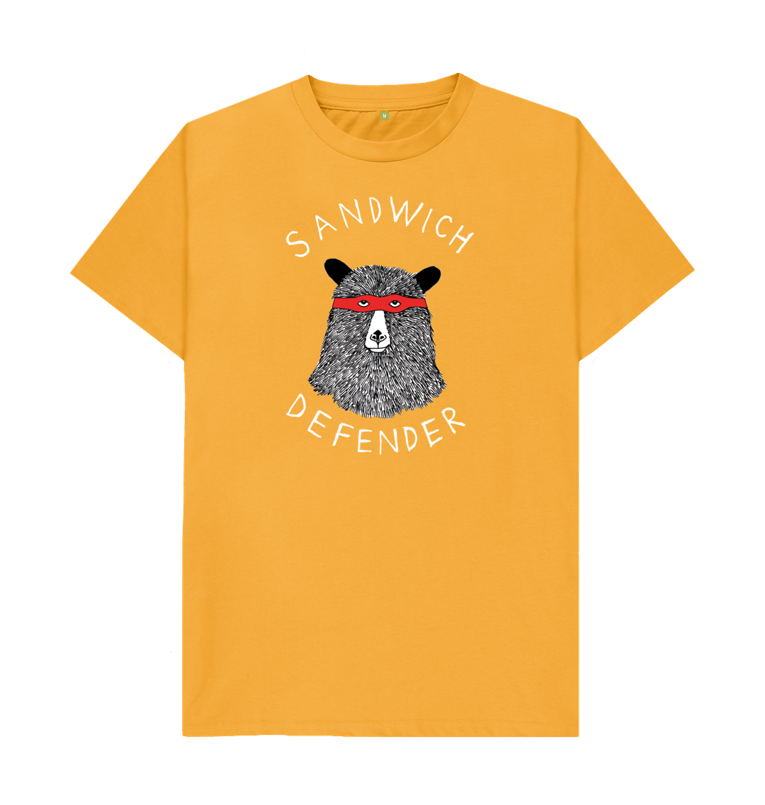 Mustard 'Sandwich Defender' Men's T-shirt