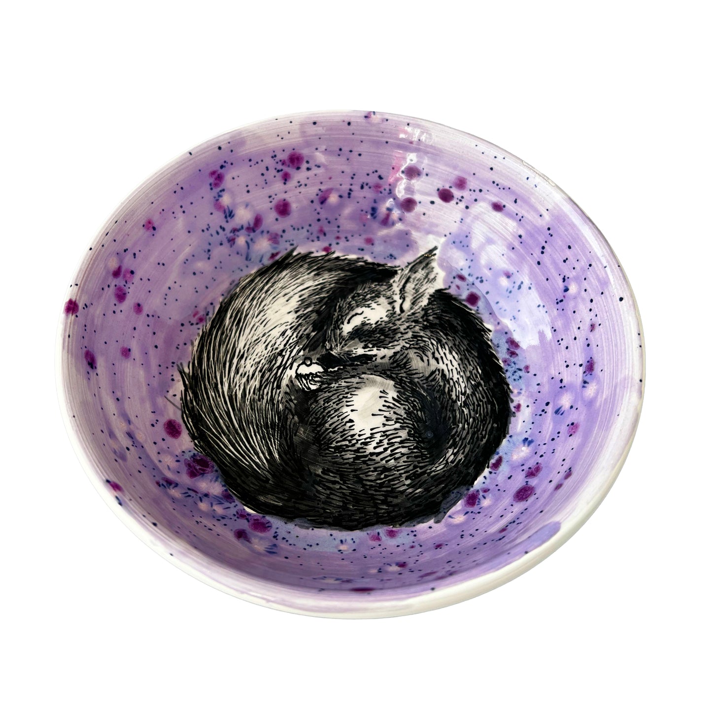 Handmade Squirrel Bowl