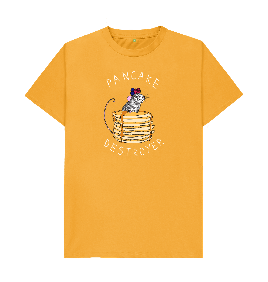 Mustard 'Pancake Destroyer' Men's T-shirt