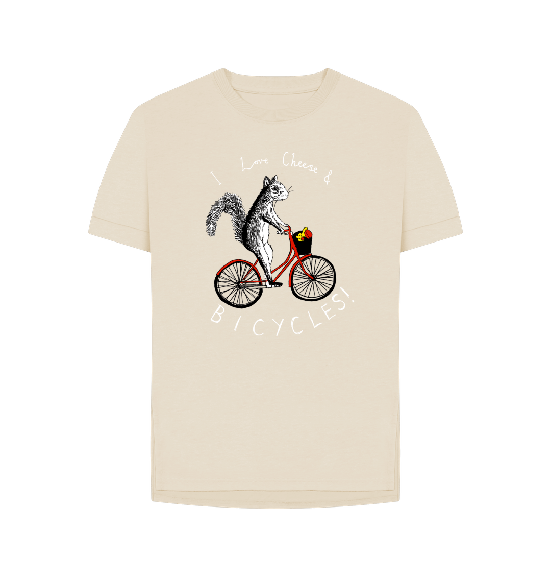 Oat 'I love Cheese & Bicycles!' Women's T-shirt