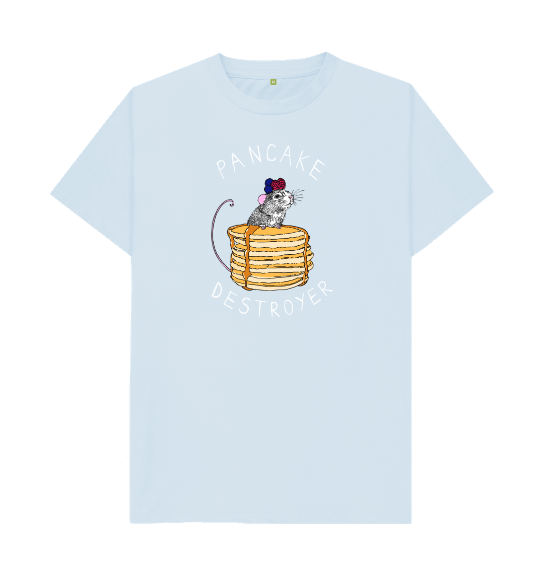 Sky Blue 'Pancake Destroyer' Men's T-shirt